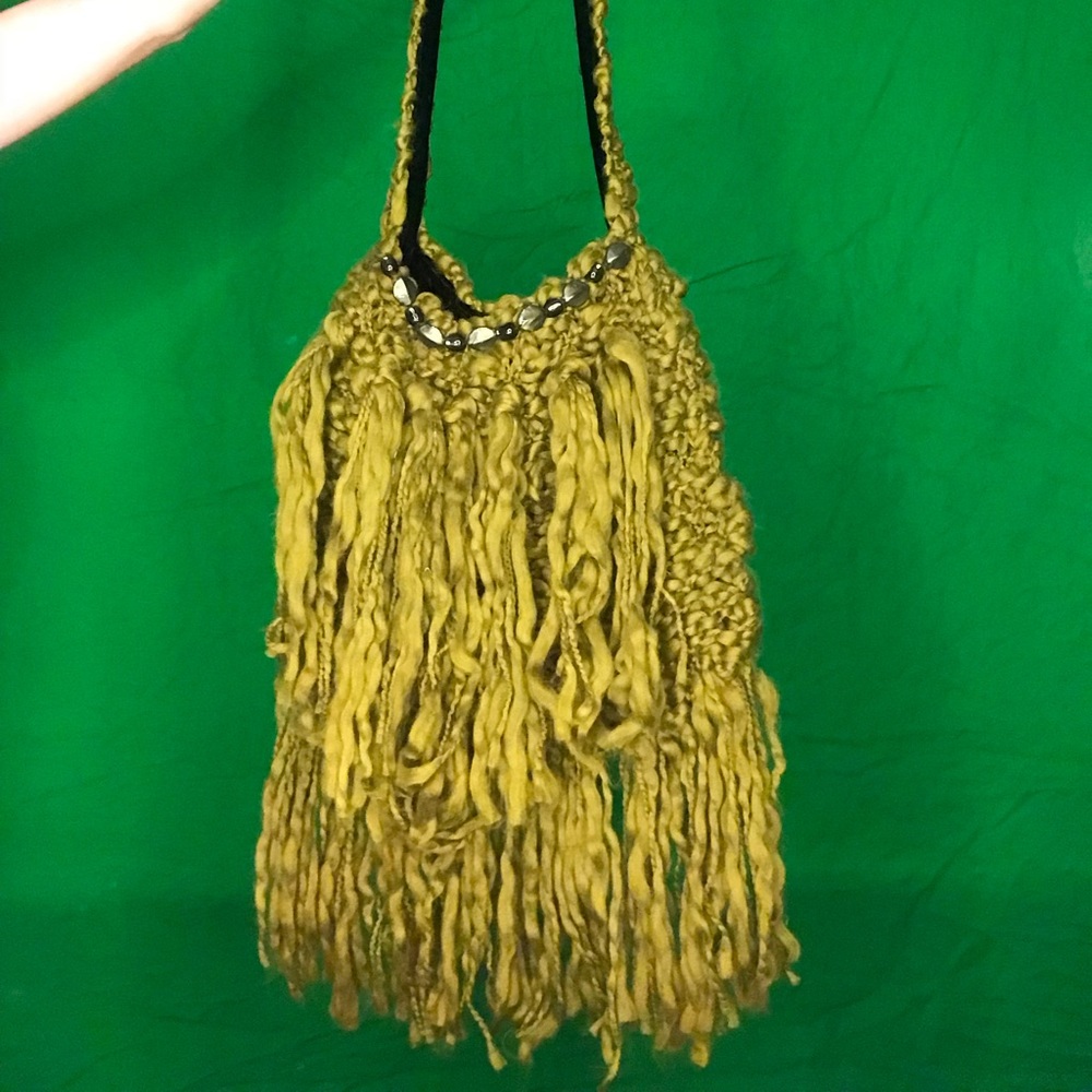 Macrame Knit Purse